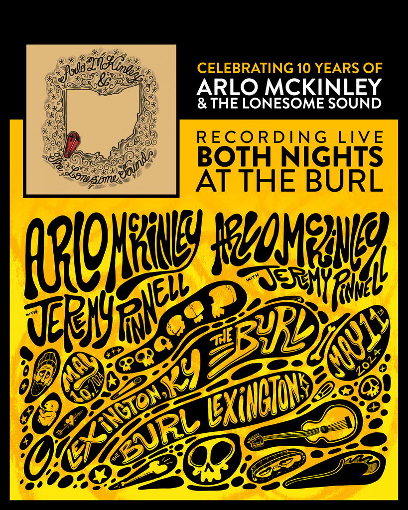 (Pre-Sale) Arlo McKinley - Arlo McKinley & The Lonesome Sound - Live at The Burl - LP from Oh Boy Records