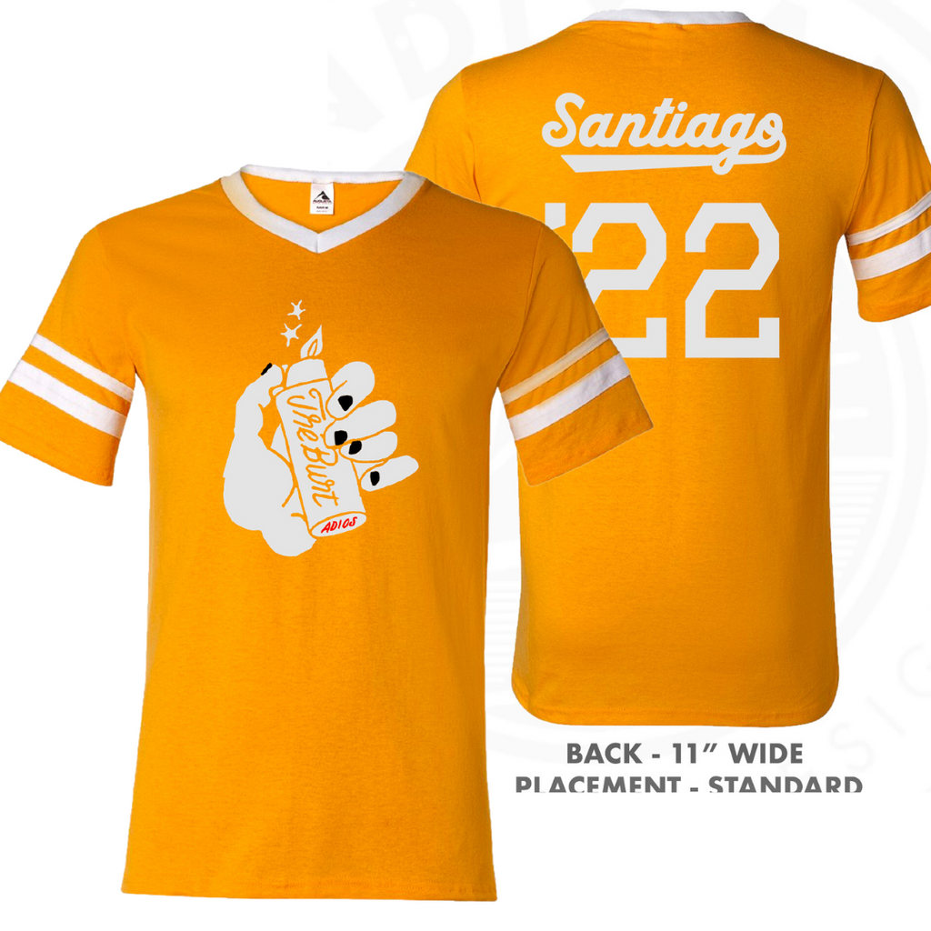 Tré Burt - Traffic Fiction Santiago V-Neck Jersey Shirt from Oh Boy Records