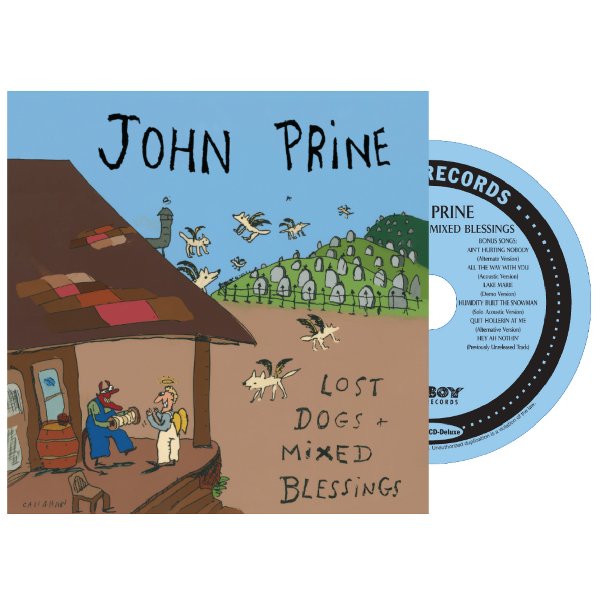 John Prine - Lost Dogs & Mixed Blessings Deluxe CD – Oh Boy