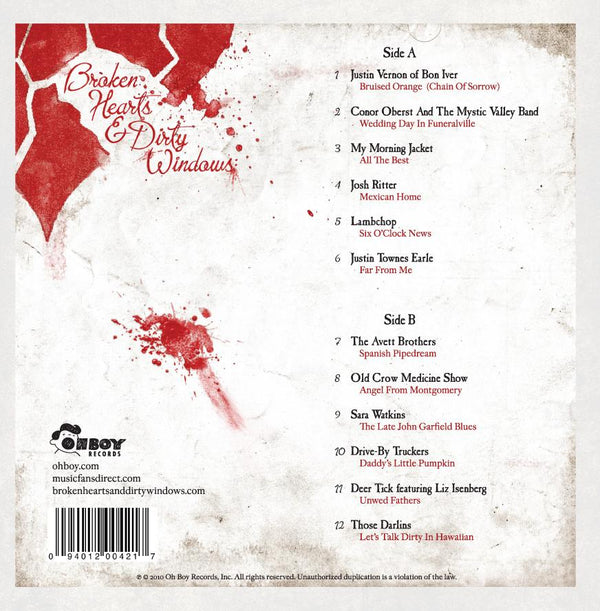 Broken Hearts & Dirty Windows: Songs of John Prine (Vinyl) - OH BOY RECORDS
