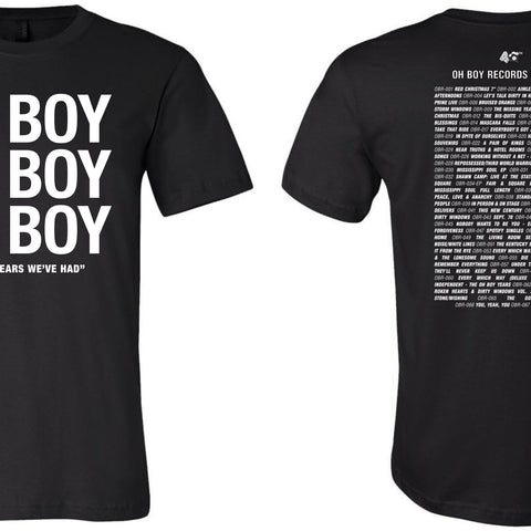 Oh Boy 40 Year Anniversary T-Shirt - OH BOY RECORDS