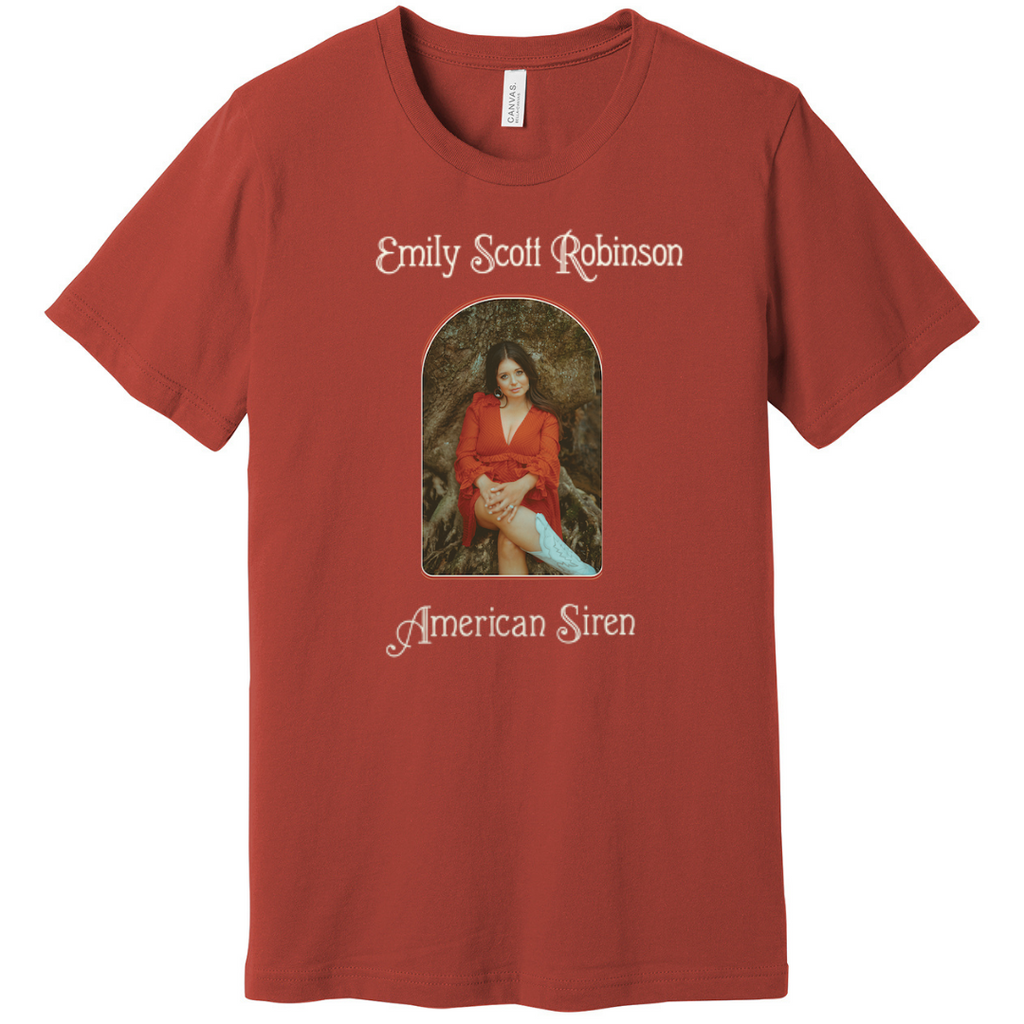 Emily Scott Robinson - American Siren T-Shirt - OH BOY RECORDS
