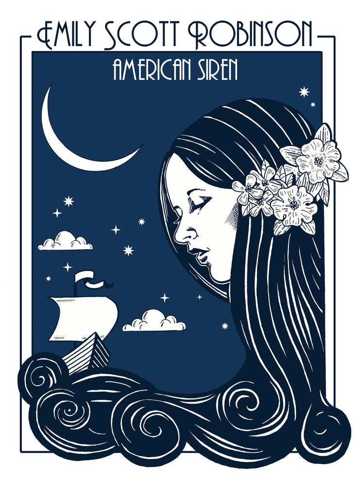Emily Scott Robinson - American Siren Poster - OH BOY RECORDS